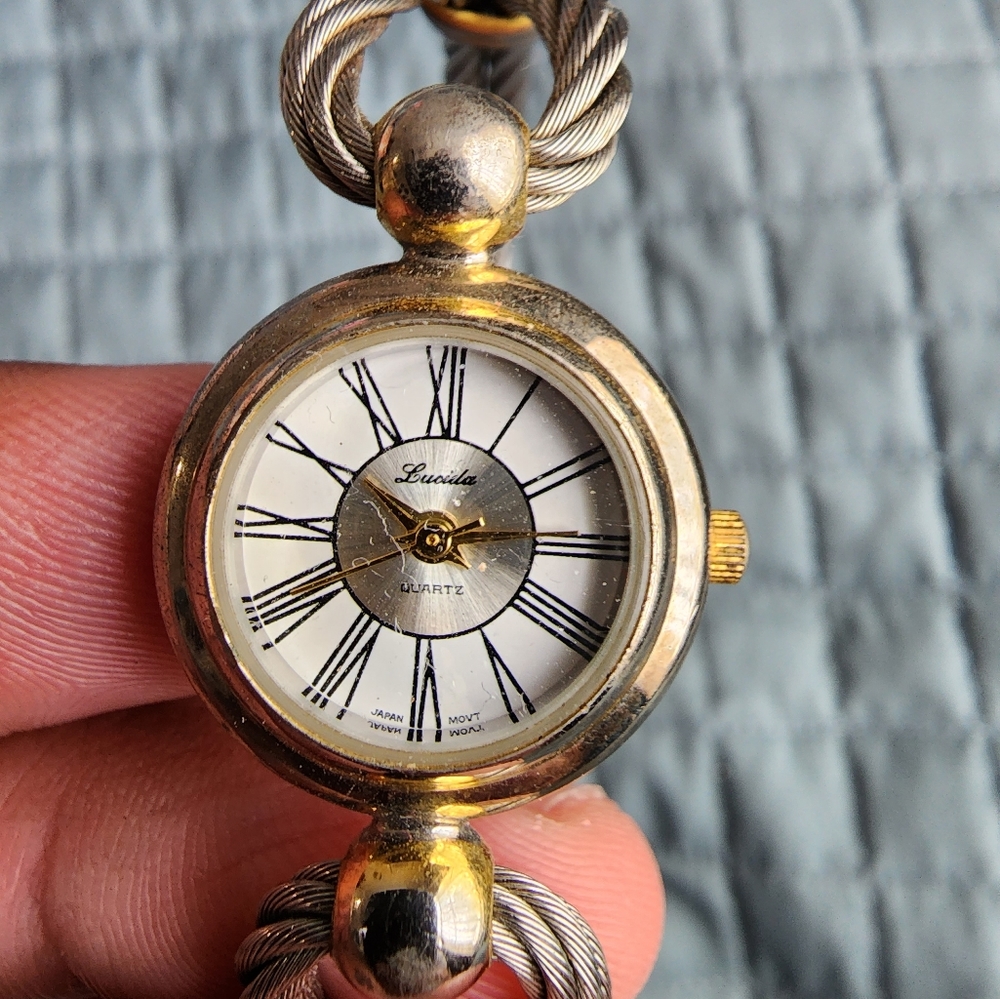 Women's two tone Lucida watch